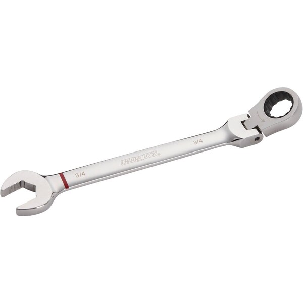 Channellock Standard 3/4 In. 12-Point Ratcheting Flex-Head Wrench 320684 - main